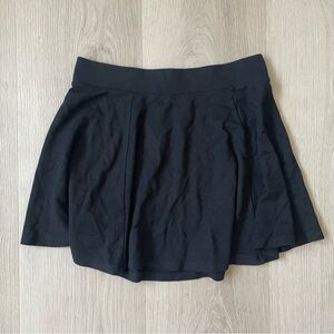 H&M Woman Black Skirt Small Skater Whimsigoth Schoolgirl Grunge Punk Preppy Y2K